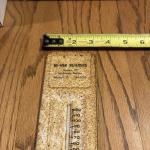 Vintage Be-Ver Builders Realtors Advertising Thermometer