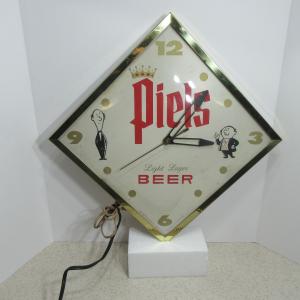 1964 Piels Beer Thermometer with Glass Cover