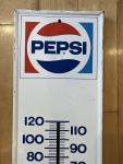 Vintage Pepsi Thermometer Stout Sign Co 1973