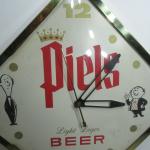1964 Piels Beer Thermometer with Glass Cover
