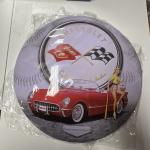 Chevrolet Corvette Antique Thermometer and Signs Set