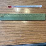 Vintage Erico USA Thermometer -10 to 150 C