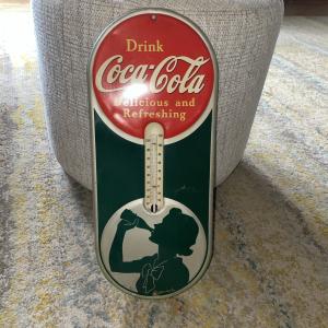 1939 Coca-Cola Advertising Thermometer by Robertson