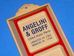 Angelini & Groff Antique Auto Parts Thermometer