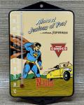 Vintage Superman Conoco Porcelain Thermometer