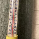 True Value Achord Hardware Vintage Glass Thermometer