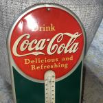 1939 Coca-Cola Advertising Thermometer by Robertson