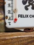Vintage Chevrolet Porcelain Thermometer with Felix the Cat