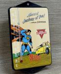 Vintage Superman Conoco Porcelain Thermometer
