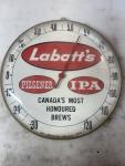 Labatt's Vintage Beer Pilsner Thermometer from Canada
