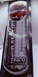 Chevrolet Camaro Metal Thermometer - American Muscle