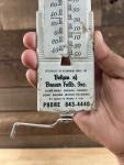 Belyea Of Beaver Falls Vintage Metal Thermometer