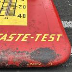 Vintage Royal Crown Cola Enamel Thermometer Sign