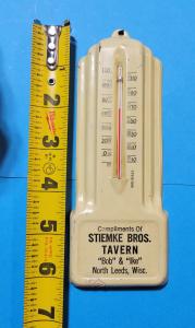 Stiemke Bros Vintage Beer Tavern Thermometer