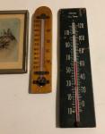 Set of 3 Vintage Advertising Thermometers from the 40s-50s