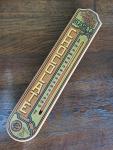 Vintage Hershey's Chocolate Advertising working Thermometer 27'' Tall wood sign