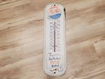 Vintage Pepsi Metal Wall Thermometer Sign - Bottle Cap 27" - “Any Weather Pepsi”