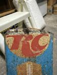 Vintage 1960’s RC Royal Crown Cola Metal Advertising Thermometer Sign Works