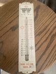 Vintage Thermometer Advertising Enco Gas And Oil