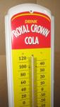 RC & MOON PIE Royal Crown Cola - GIANT SIZE Gas Country Store - Thermometer Sign