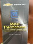 GM Metal Thermometer 1958 Chevy Pick-up Truck Apache Models Chevrolet New