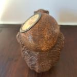 RARE & WONDERFUL 1930s SyrocoWood Bear Playing With Ball Thermometer