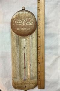 Coca-Cola Working Thermometer 10”x3”, Antique, Can’t Find It But One Place