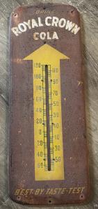 Vintage Royal Crown Cola Thermometer - 1952