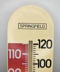 Vintage Springfield Rainbow Color Thermometer 15