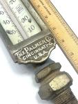 Palmer Industrial Steampunk Antique Thermometer