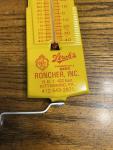 Stroh's Bohemian Beer Vintage Metal Thermometer