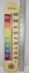Vintage Springfield Rainbow Color Thermometer 15