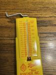 Stroh's Bohemian Beer Vintage Metal Thermometer