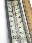 Palmer Industrial Steampunk Antique Thermometer