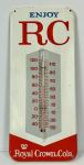 Royal Crown Cola Vintage Thermometer Tin Sign