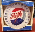 Vintage Pepsi-Cola Jumbo Dial Thermometer 12