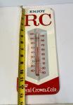 Royal Crown Cola Vintage Thermometer Tin Sign