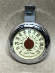 Vintage Germanow-Simon Auto Temp Chrome Thermometer
