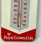 Royal Crown Cola Vintage Thermometer Tin Sign
