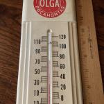 Vintage Olga Pocahontas Thermometer by Picklands Mather