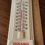 Vintage Olga Pocahontas Thermometer by Picklands Mather