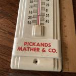 Vintage Olga Pocahontas Thermometer by Picklands Mather