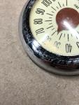 Vintage Germanow-Simon Auto Temp Chrome Thermometer