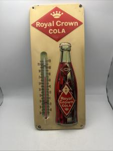 Royal Crown Cola Vintage Thermometer – Soda Collectible