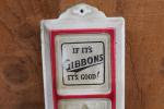 Vintage Gibbons Beer Advertising Thermometer Sign