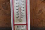 Vintage Gibbons Beer Advertising Thermometer Sign