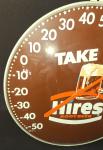 Vintage Hires Root Beer Bubble Wall Thermometer