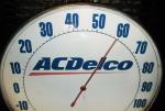 AC Delco Vintage 12" Working Thermometer
