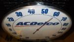 AC Delco Vintage 12" Working Thermometer