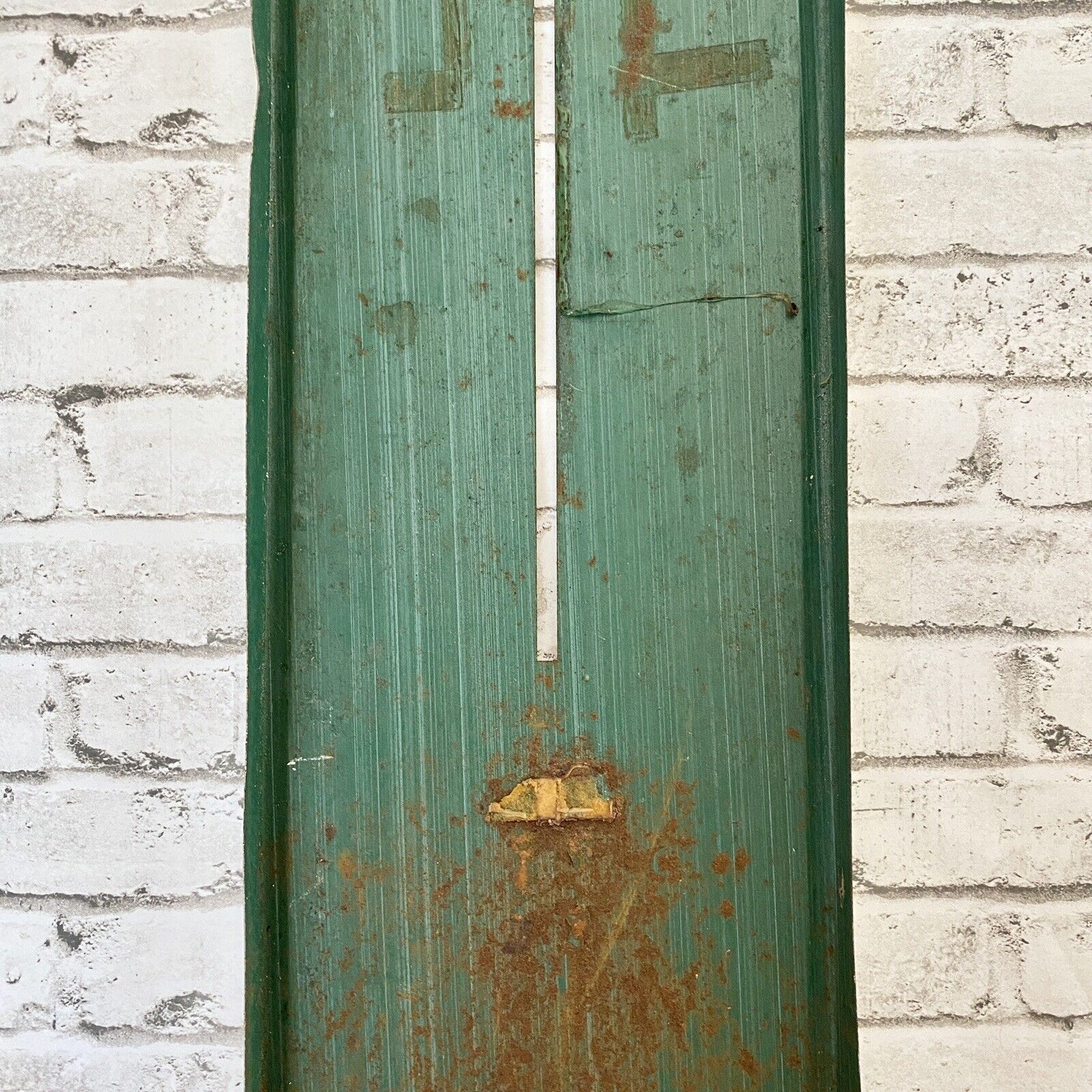 Pepsi Metal Advertising Thermometer Sign - 28" x 7